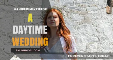 Daytime Wedding Style: Can Linen Dresses Work?