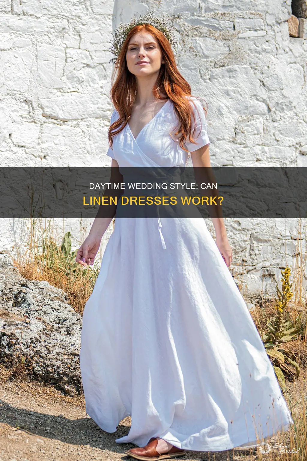 can linen dresses work for a daytime wedding