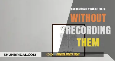 Unrecorded Marriage Vows: Legality, Validity, and Emotional Significance Explored
