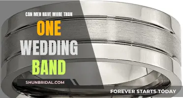 Men's Wedding Bands: Multiple Styles, One Groom