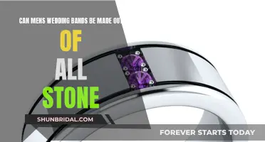 Stone Wedding Bands for Men: A Unique Choice