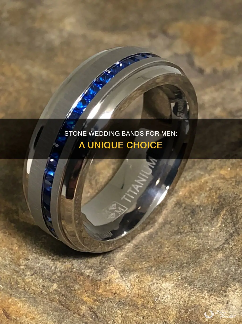 can mens wedding bands be made out of all stone