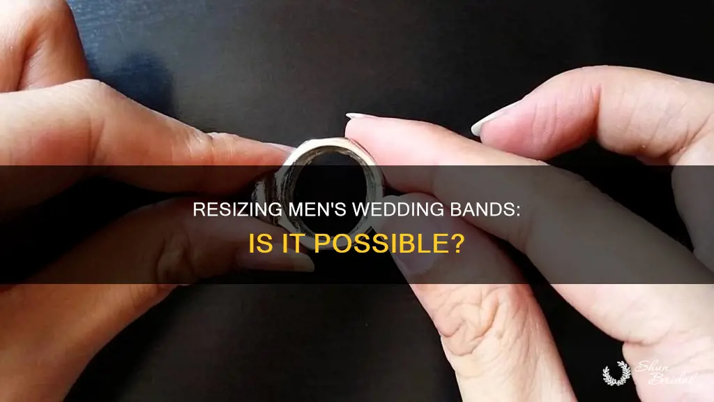 can mens wedding bands be resized