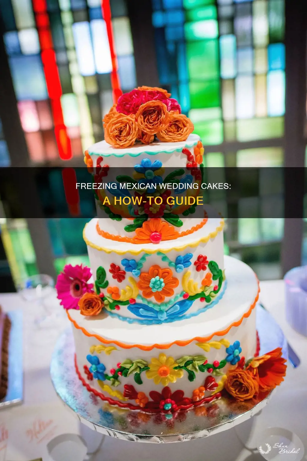 can mexican wedding cakes be baked and then frozen