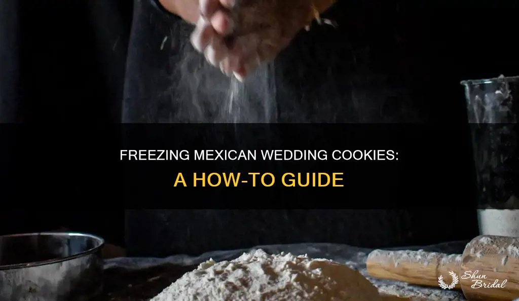 can mexican wedding cookies be frozen