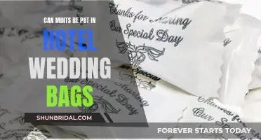 Mints in Hotel Wedding Bags: Yay or Nay?