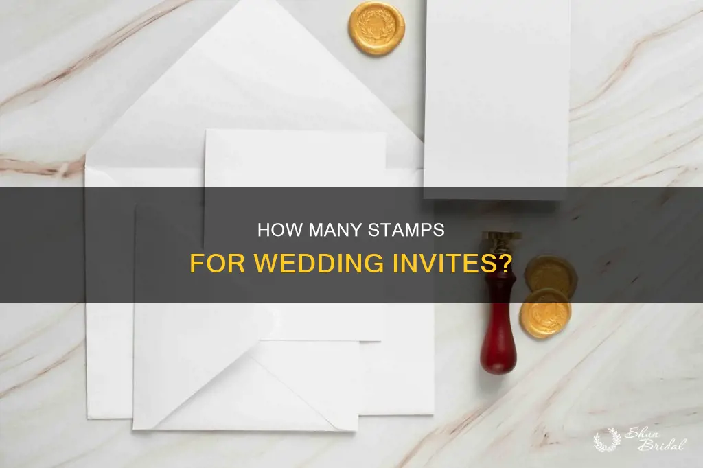 can most wedding invitations be mailed with one stamp