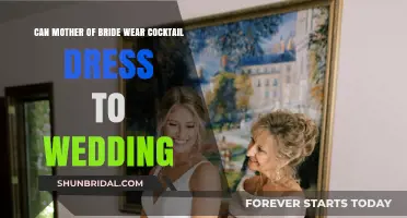 Mother of the Bride: Cocktail Dresses for Weddings
