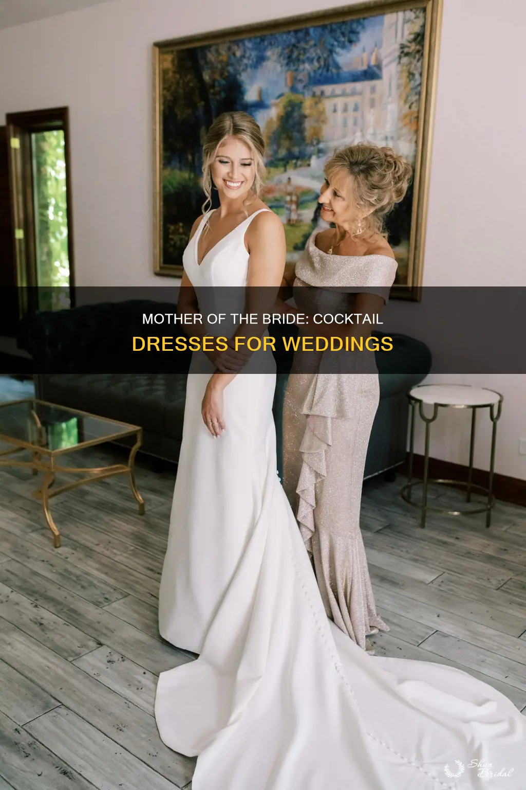 can mother of bride wear cocktail dress to wedding