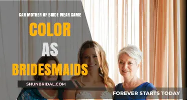 Bridal Party Color Coordination: Can the Mother of the Bride Match the Bridesmaids?