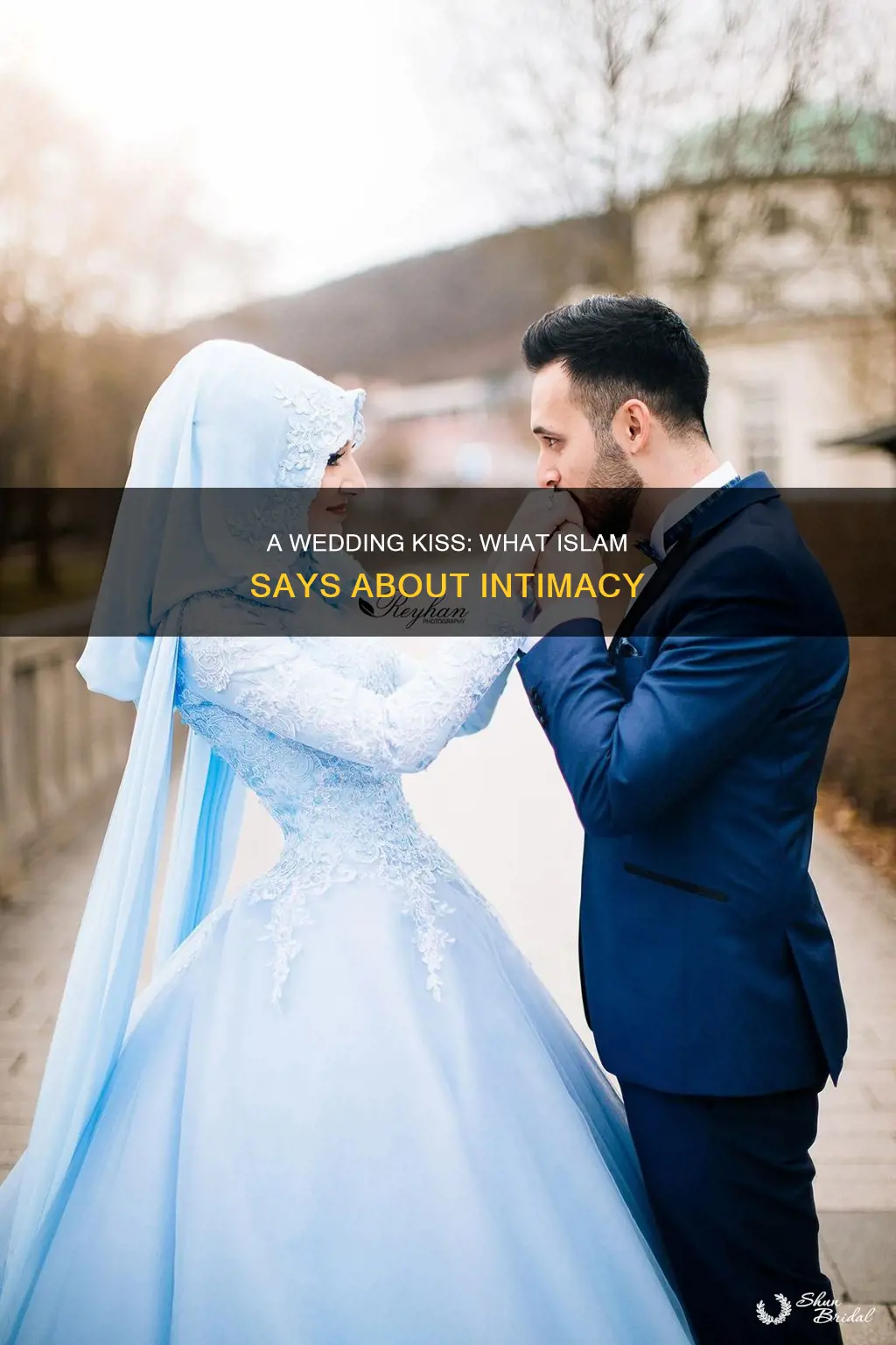 can muslims kiss at wedding