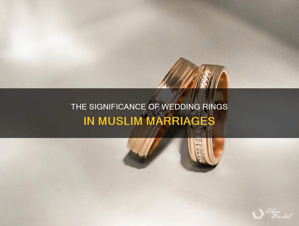 can muslimswear wedding rings