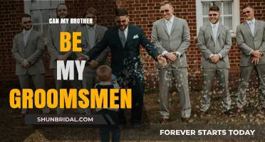 Can My Brother Be My Groomsman? Etiquette and Ideas Explained