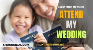 How to Get Wedding Visas for Your Family