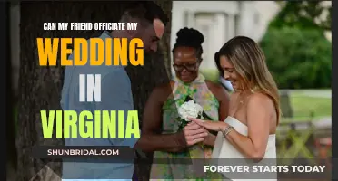 Friend Wedding Officiants: Legal in Virginia?