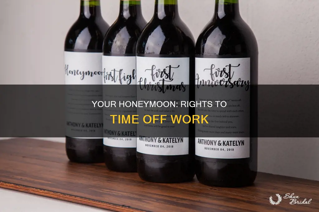 can my job deny my time off for honeymoon