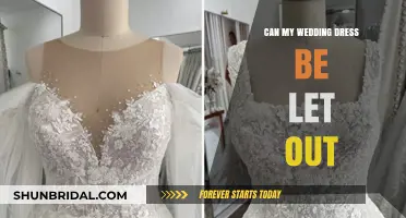 How to Let Out Your Wedding Dress