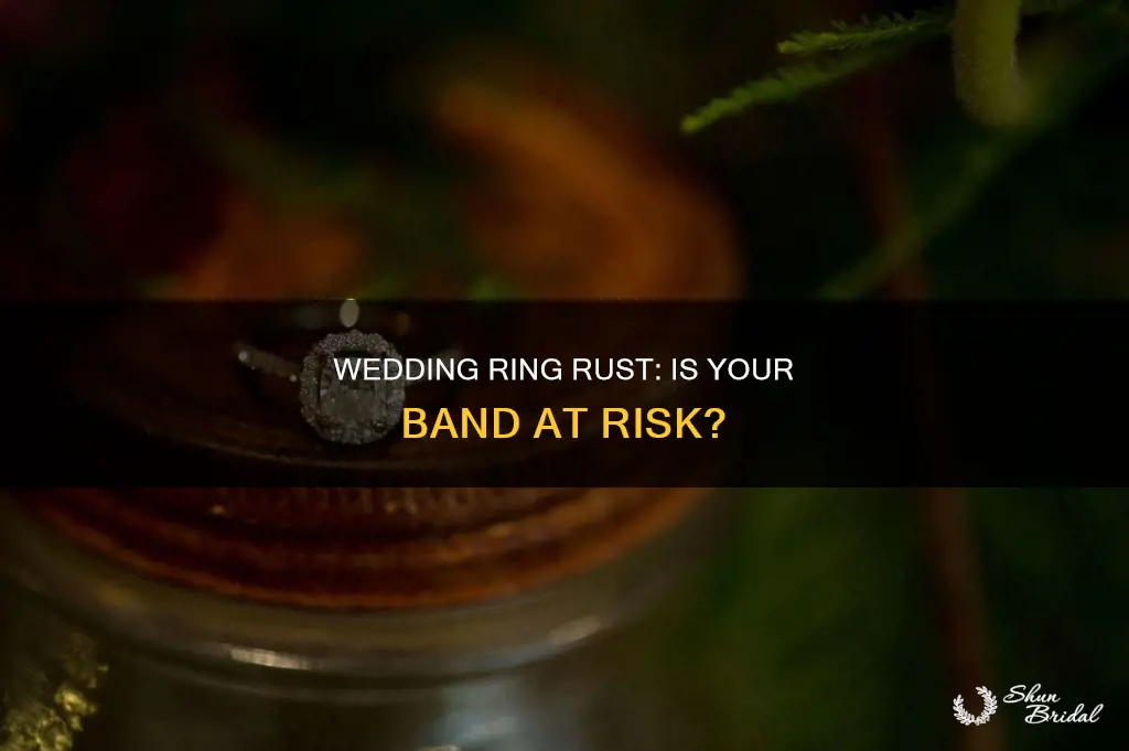 can my wedding ring rust