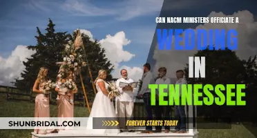 NACM Ministers: Can They Officiate Tennessee Weddings?