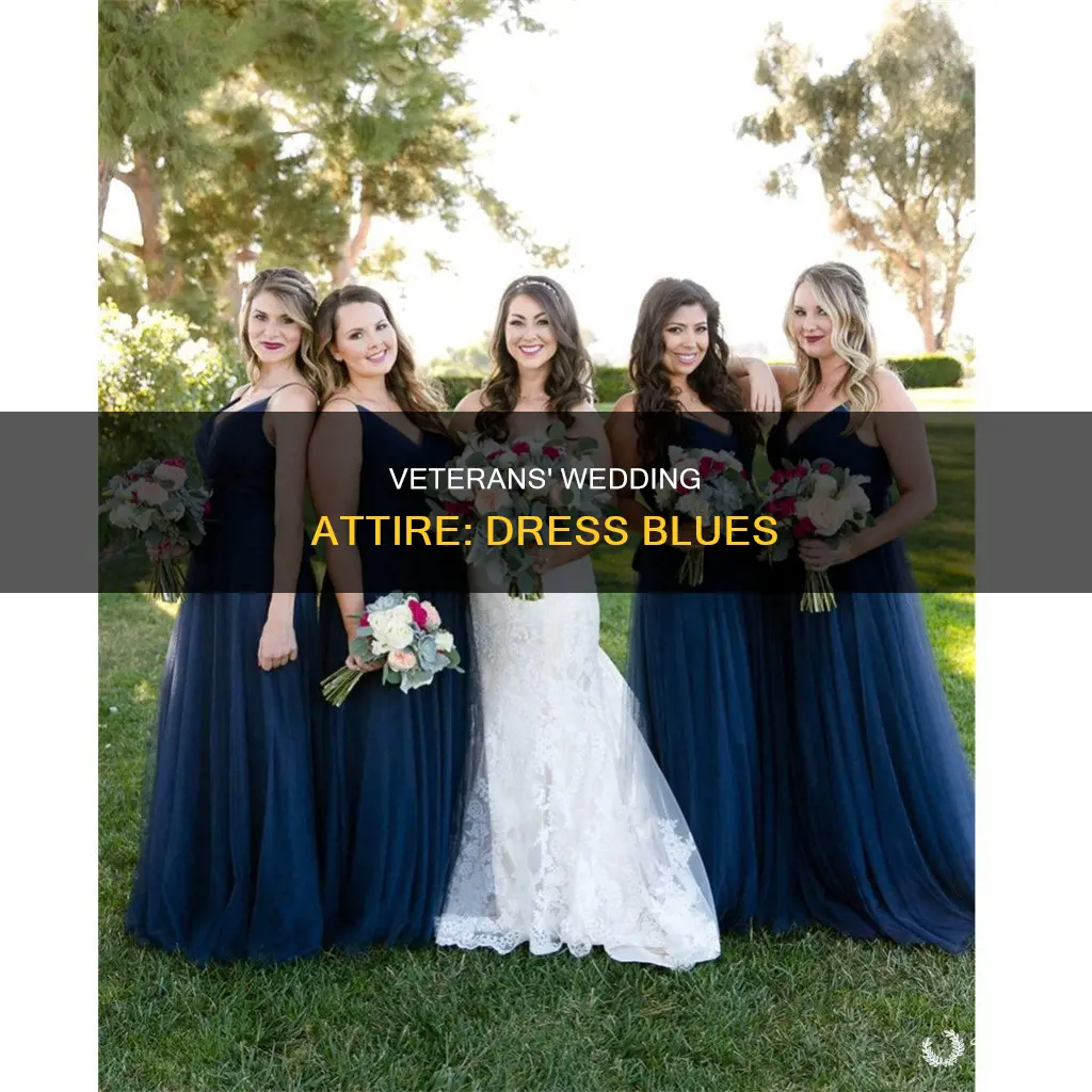 can navy veterans wear dress blues for wedding