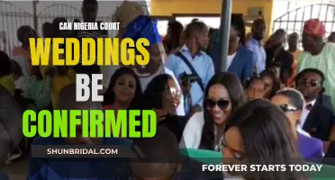 Confirming Court Weddings: Nigeria's Legal Union Process