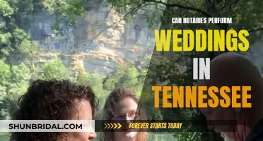 Can Notaries Perform Weddings in Tennessee?