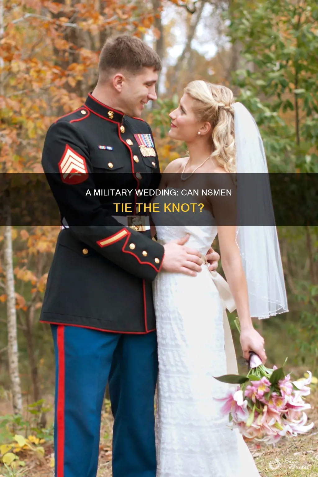 can nsmen do military wedding