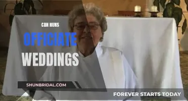 Nuns Officiating Weddings: Is It Allowed?