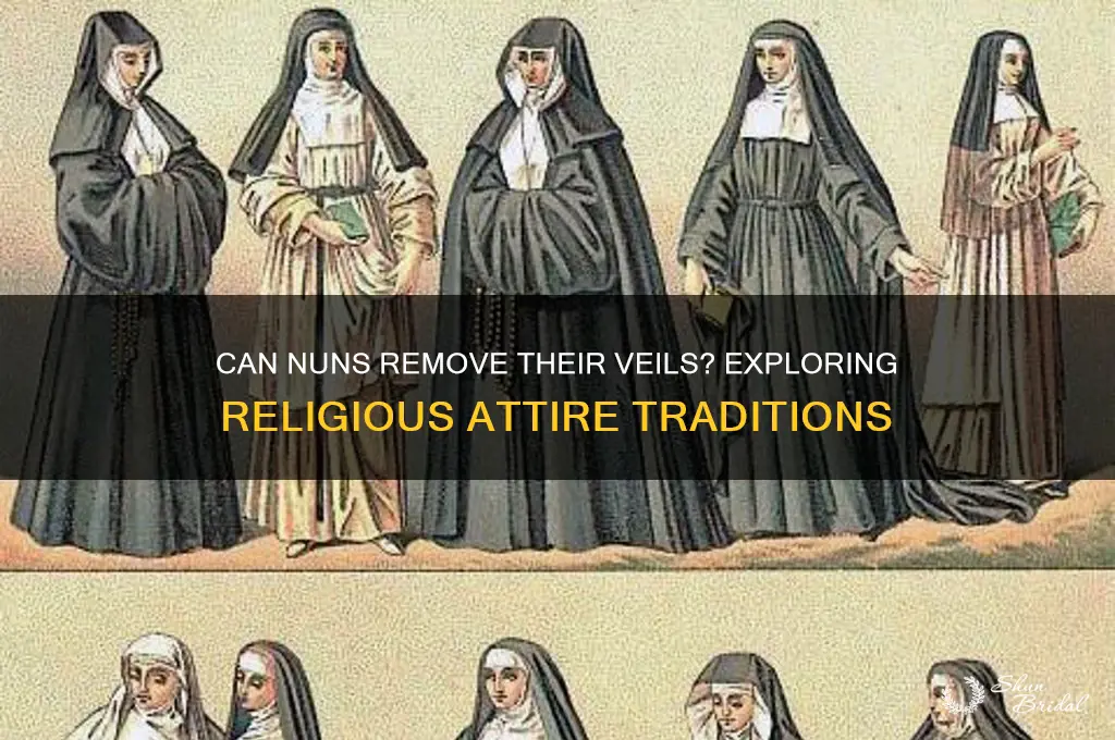 can nuns take off their veils