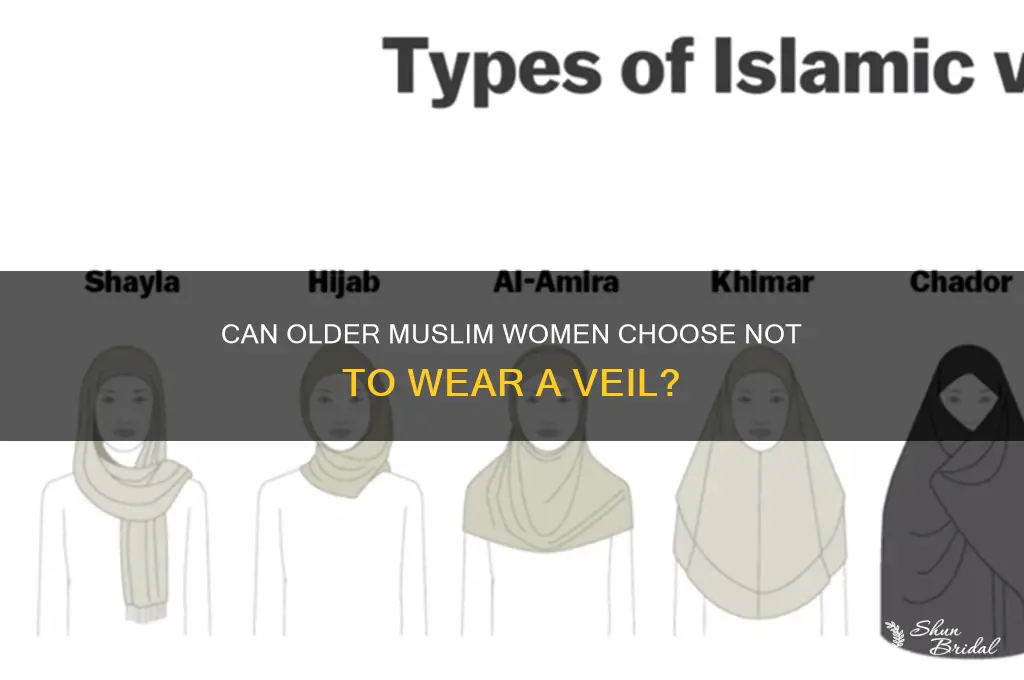 can older muslim women not wear a veil