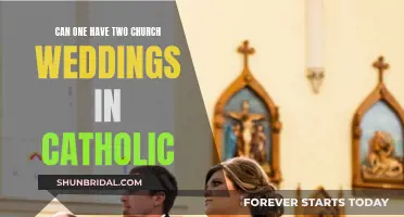 Two Church Weddings: Catholic Ceremony Options