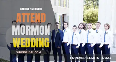 Mormon Weddings: Exclusive to Mormons Only