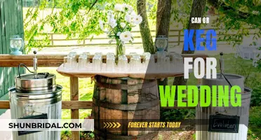 Choosing Between Cans and Kegs for Your Wedding