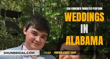 Who Can Perform Weddings in Alabama?