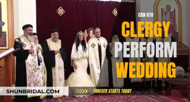 Clergy Wedding Performance: Who Can Officiate?