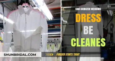 How to Clean and Restore an Oxidized Wedding Dress