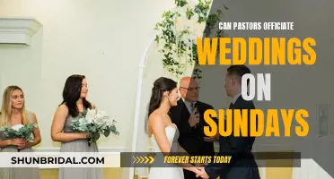 Pastors Officiating Weddings: Sunday Ceremonies Explained