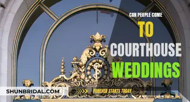 Courthouse Weddings: Can Guests Attend?