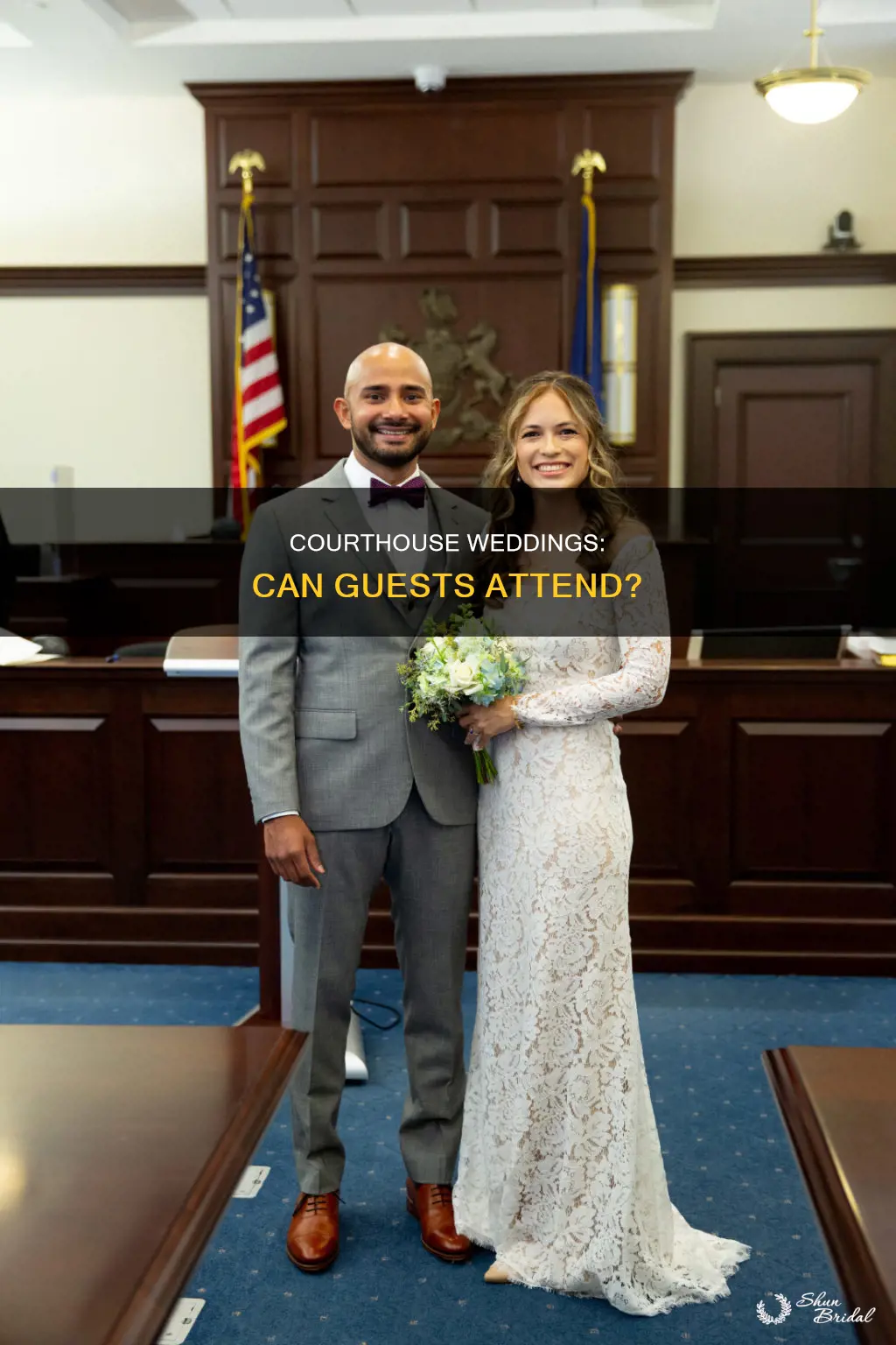 can people come to courthouse weddings