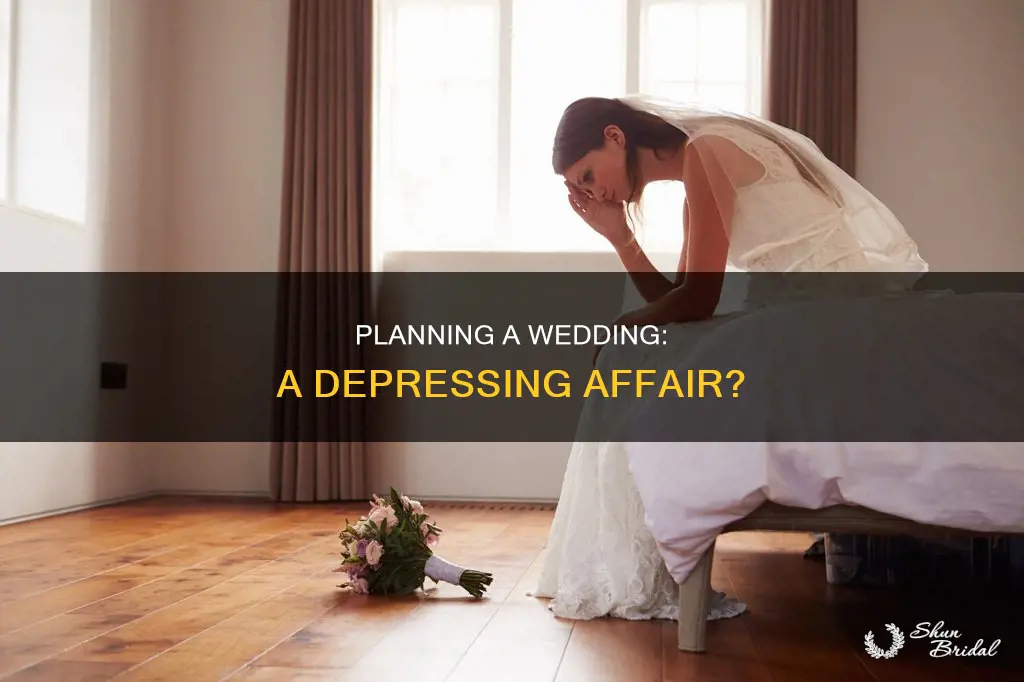 can planning a wedding cause depression