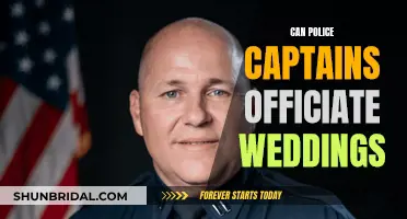 Police Captains: Wedding Officiation Authority and Limits