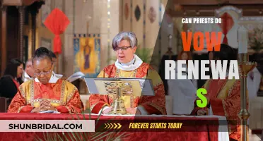 Can Priests Perform Vow Renewals? Exploring Religious Roles in Ceremonies