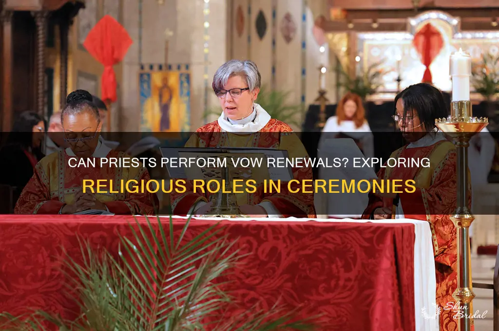 can priests do vow renewa s