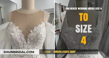 Resizing a Wedding Dress: From 8 to 4