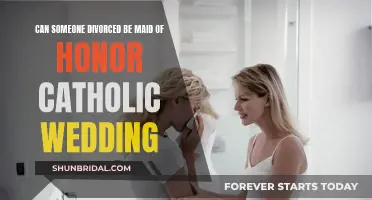 Divorcee Maid of Honor: Catholic Wedding Conundrum