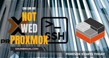 Troubleshooting Proxmox: SSH Works, Web Interface Doesn't