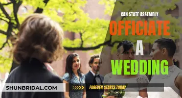 State Assembly Wedding Officiation: Legality and Process