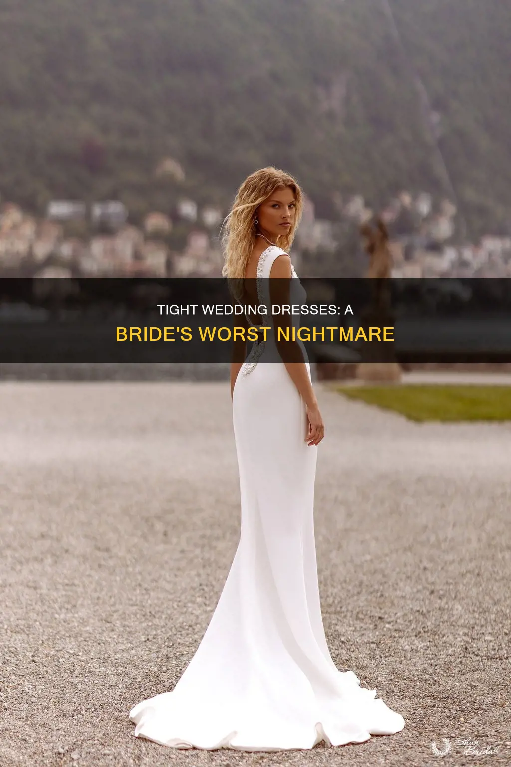 can t breathe in wedding dress