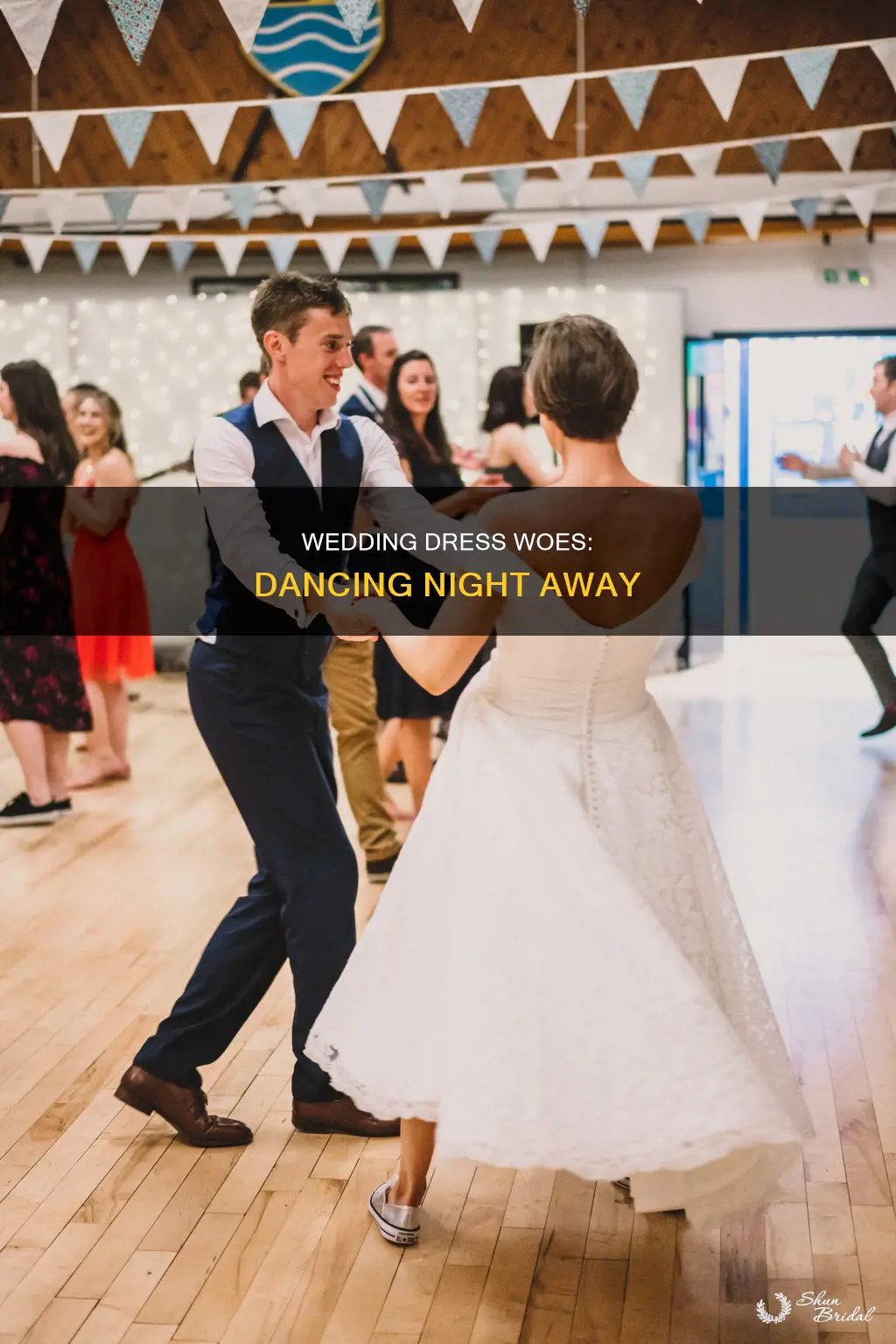 can t dance in wedding dress