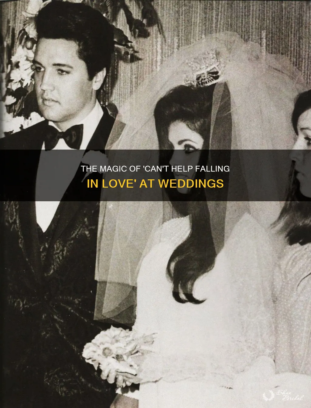 can t help falling in love wedding version